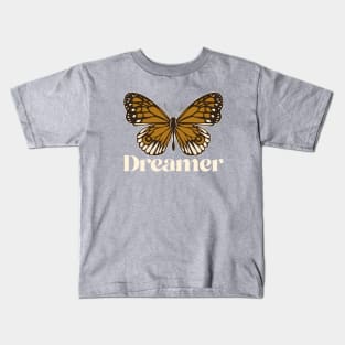 Dreamer Butterfly Kids T-Shirt